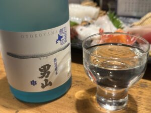 居酒屋天金の特別純米 男山